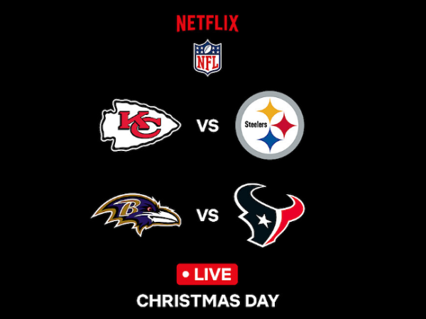 Netflix sichert sich Rechte für Weihnachts-Spiele der NFL